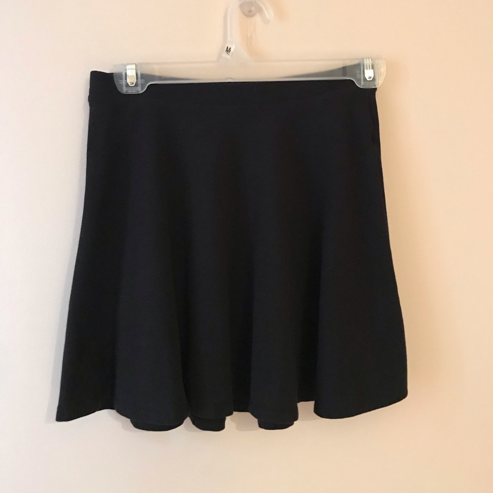 Black Forever 21 skater skirt